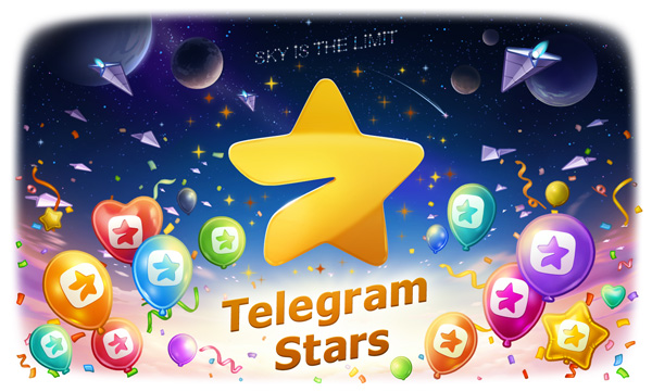 Telegram-sterren: betaal voor digitale goederen en meer